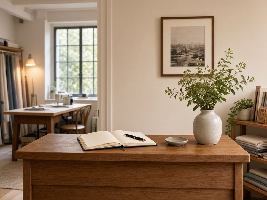 Contact desk at Nobleyard House in Singapore
